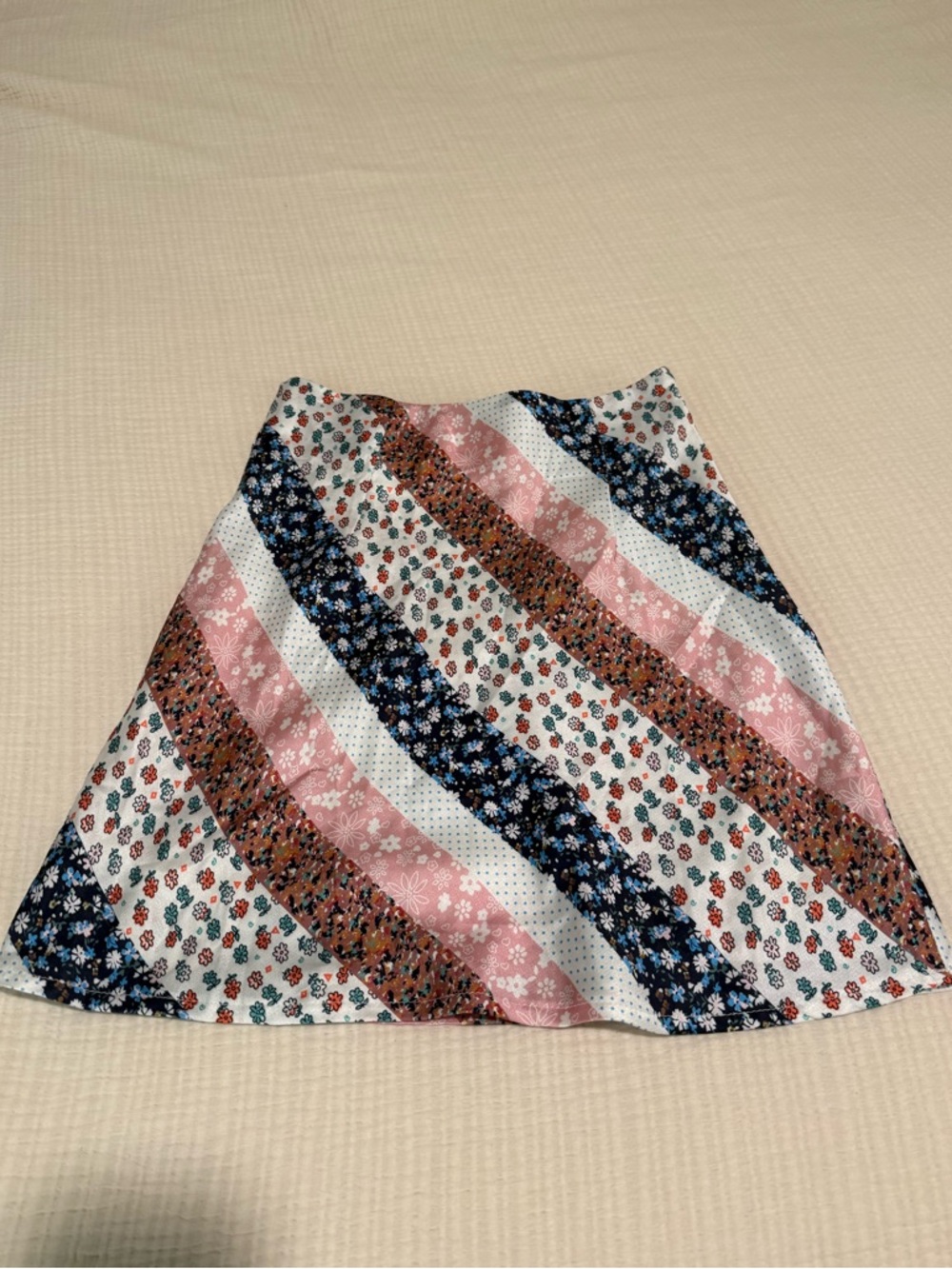 Princess Polly Toronto Mini Skirt in Patchwork Floral